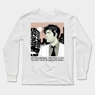 : LCD Soundsystem ::: Retro Style Fan Design  : Long Sleeve T-Shirt